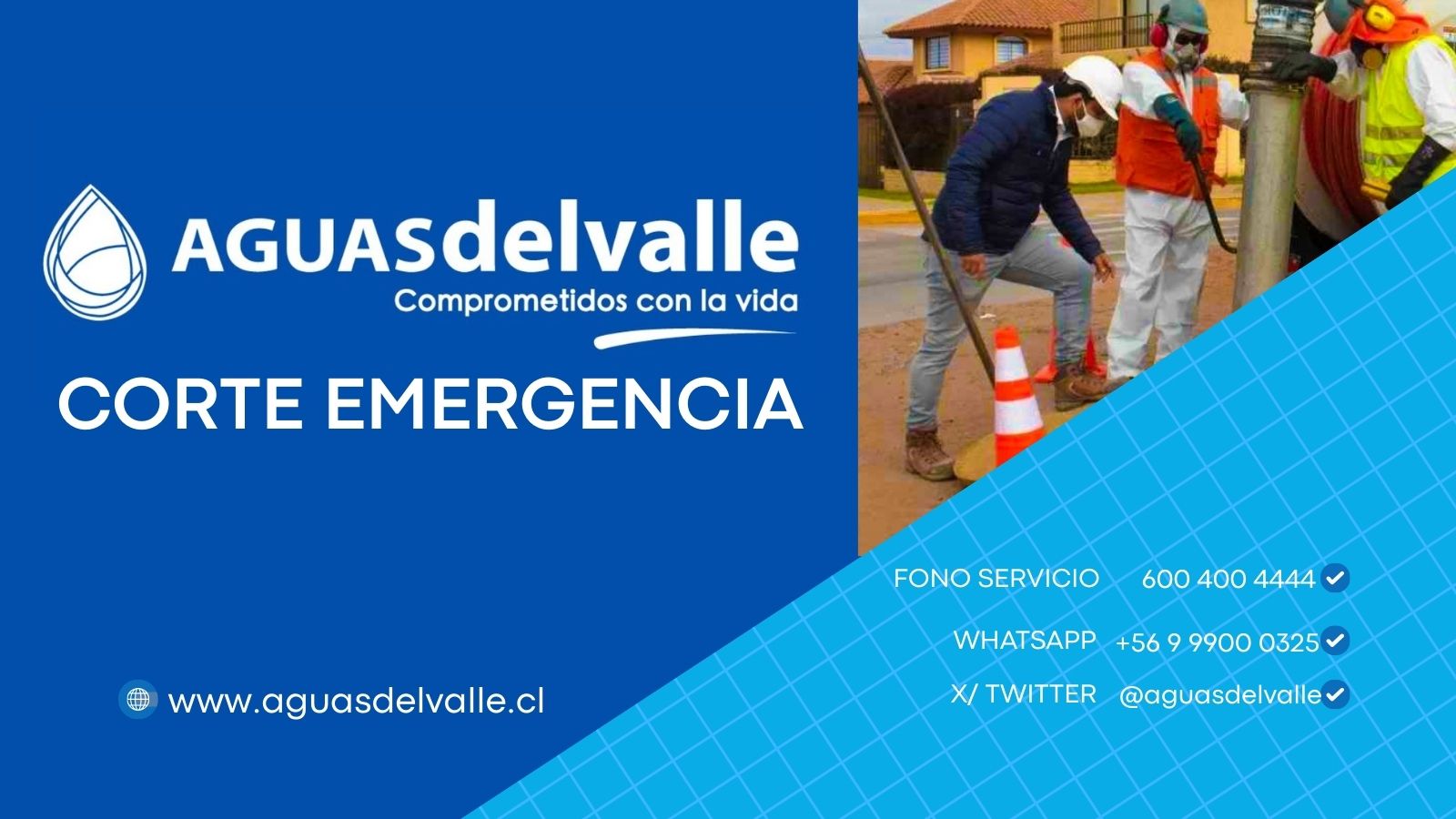 Aguas del Valle continúa trabajando para reponer servicio en Guanaqueros