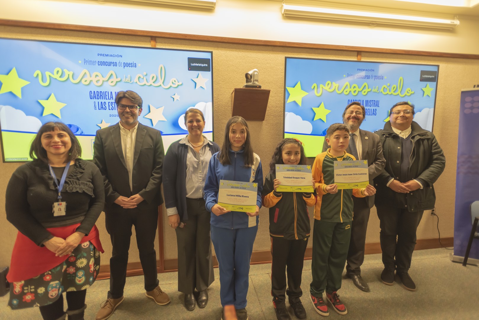 Gabriela Mistral y los cielos de la región se unieron en exitoso concurso literario