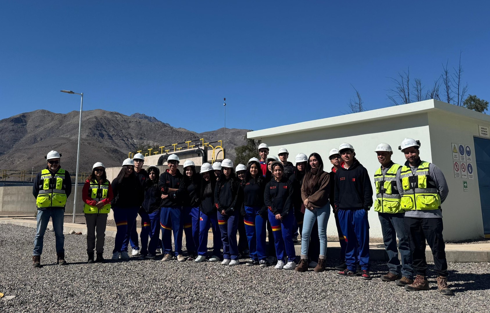 Más de 200 estudiantes de la región han visitado las plantas de Aguas del Valle este año