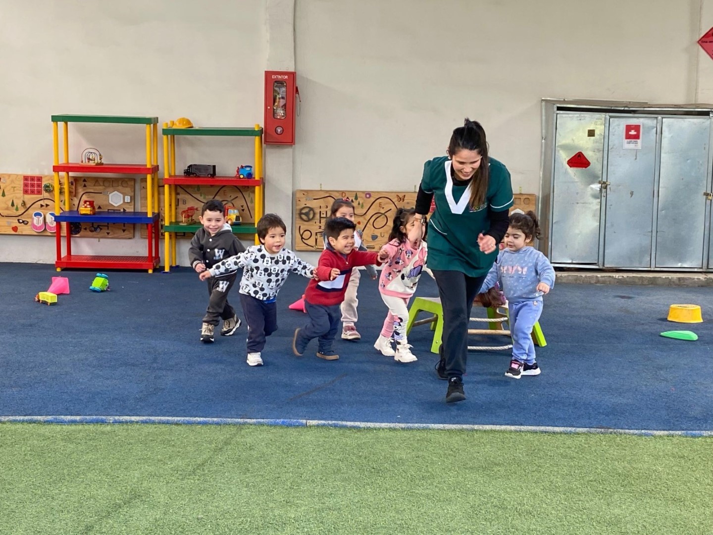 La primera infancia en el centro