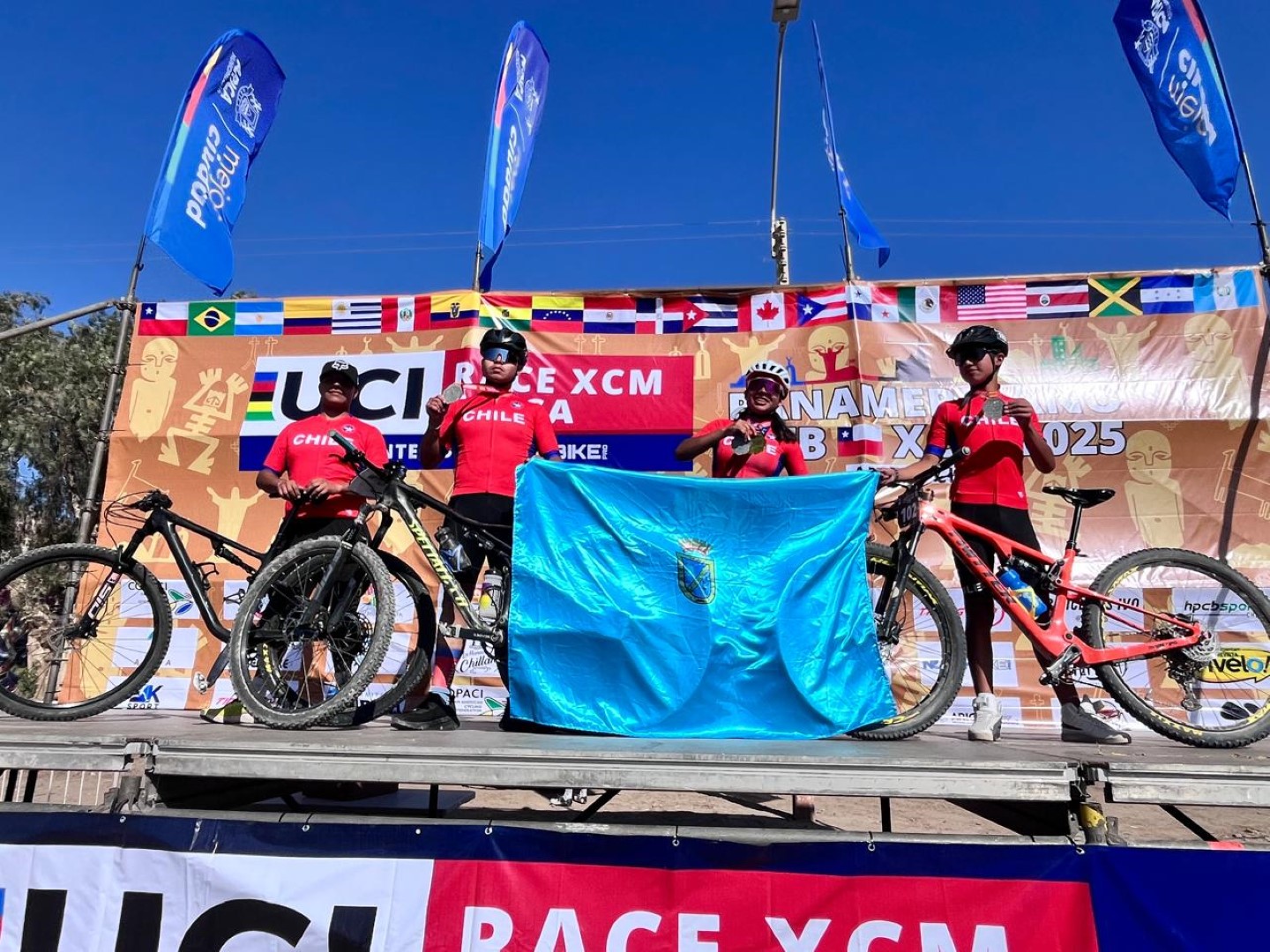 Municipio de Andacollo celebra histórico desempeño de deportistas comunales en el Panamericano de XCM 2025