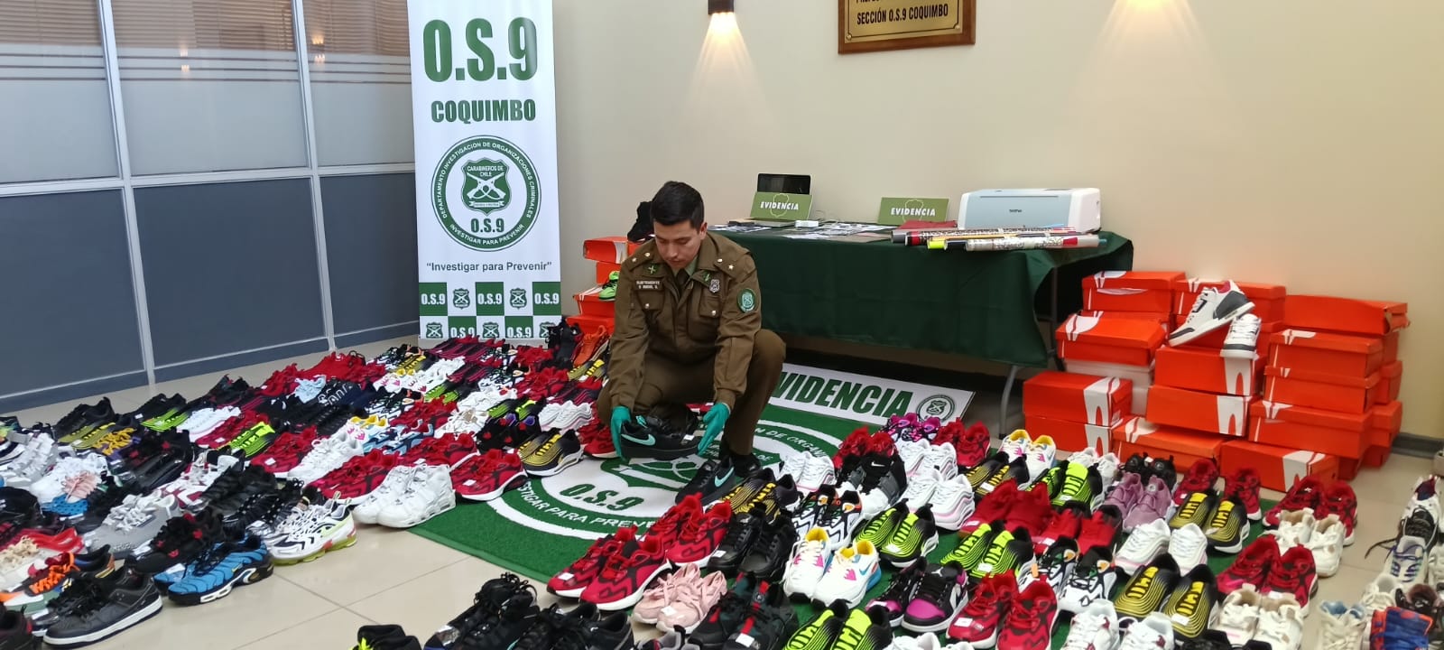 Carabineros desarticula red internacional