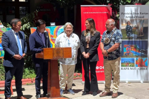 Exitoso inicio de la exposición Espíritu vivo de Rapa Nui en La Serena