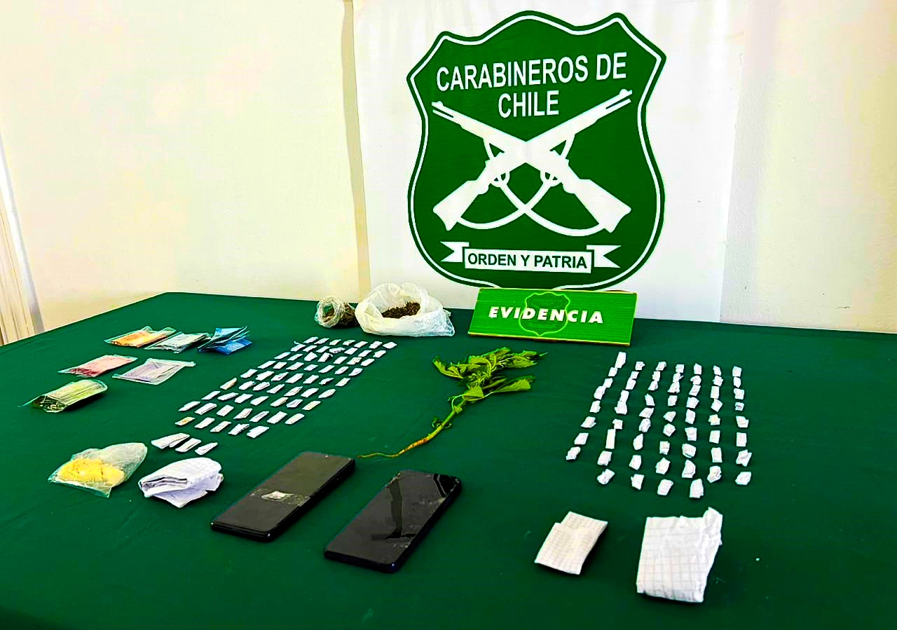 Golpe al microtráfico en Ovalle: OS-7 desarticula foco de venta de drogas en Población El Libertador