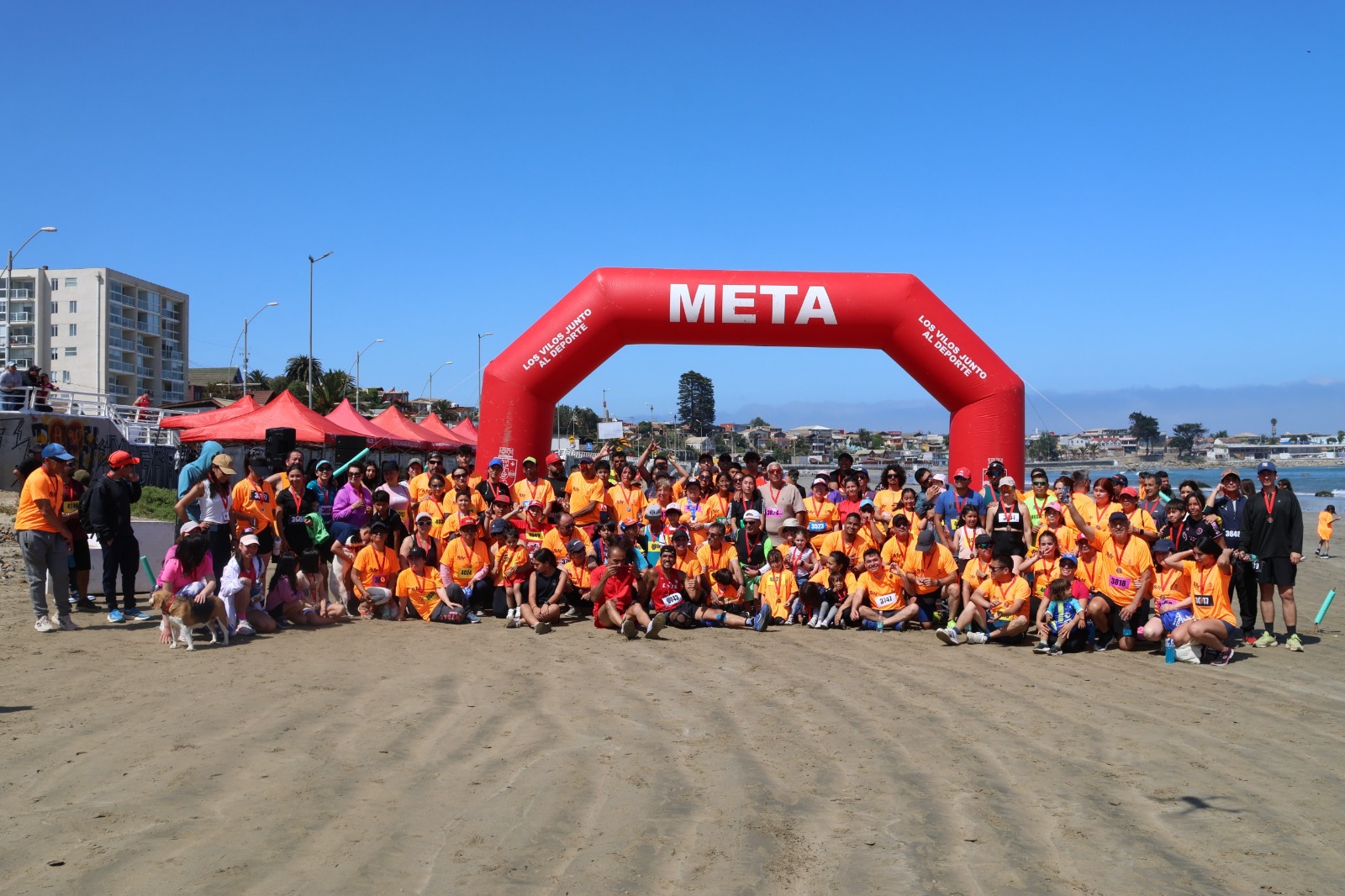 Con éxito se desarrolló la Corrida Trail Running Aniversario 168 de Los Vilos