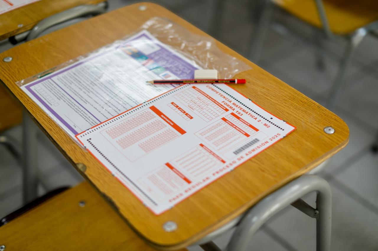 Este lunes 1 de diciembre comenzó la rendición de la PAES Regular 2025, Admisión 2026