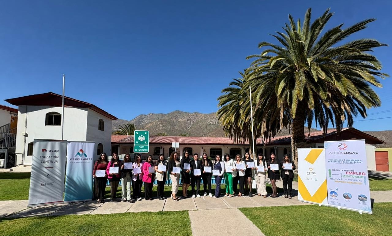 Creciendo Juntas 2025 Veltis Latam impulsa la inserción de mujeres de la Región de Coquimbo en la industria minera