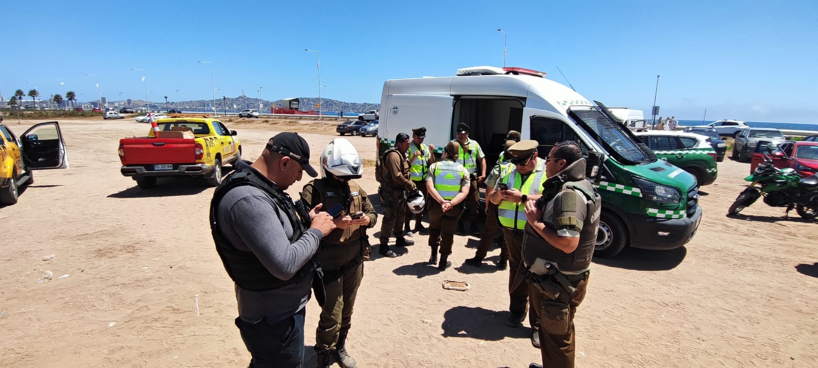 DISEP Coquimbo refuerza patrullajes contra el comercio ilegal trabajando de manera coordinada con Armada y Carabineros