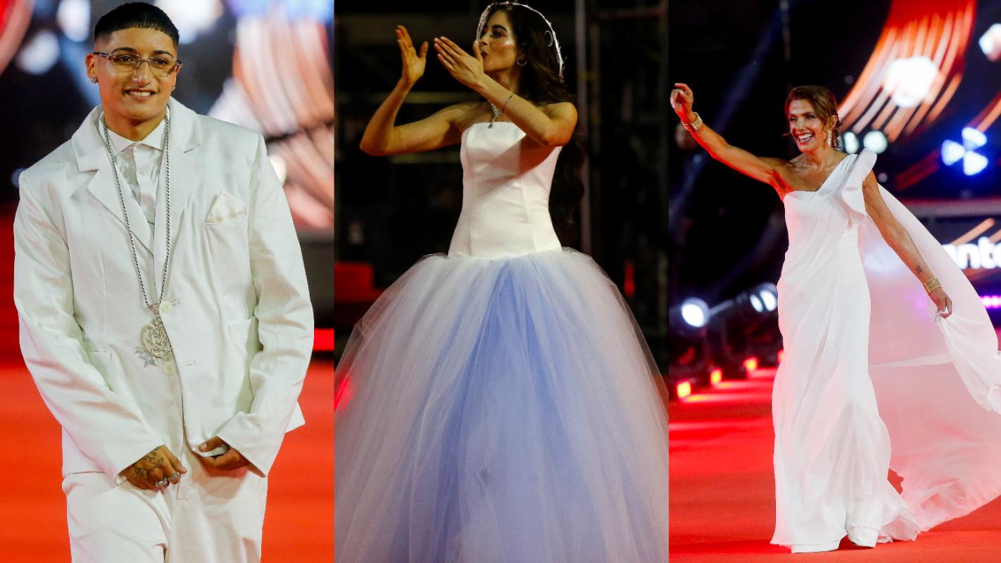 El blanco se tomó la Gala de Viña 2026 en una noche de despliegue histórico