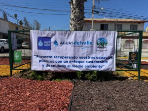 Vecinos de La Serena inauguran nuevo espacio comunitario gracias al fondo concursable de Aguas del Valle