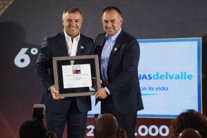 Aguas del Valle se mantiene en el Top Ten de mejores empresas para trabajar en Chile