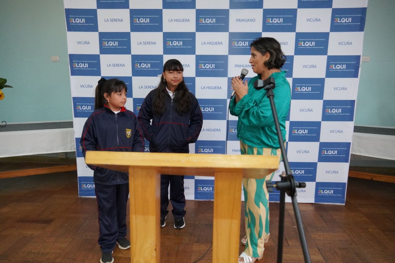 SLEP Elqui reconoció a escuelas de La Serena y La Higuera que mejoraron resultados en el SIMCE