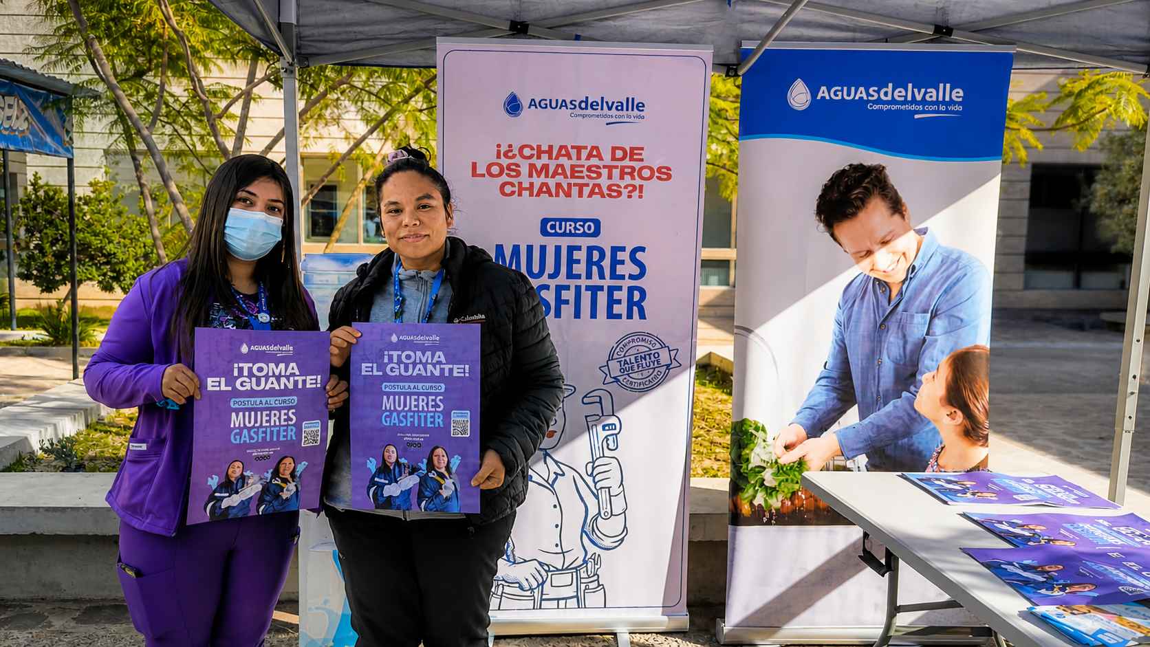 Últimos días para postular al Programa Mujeres Gásfiter de Aguas del Valle