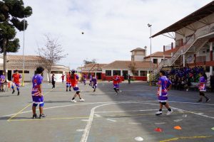 En Colegio Héroes de la Concepción de La Serena Embajadora de Taiwán entregó apoyo a selección de Tchoukball