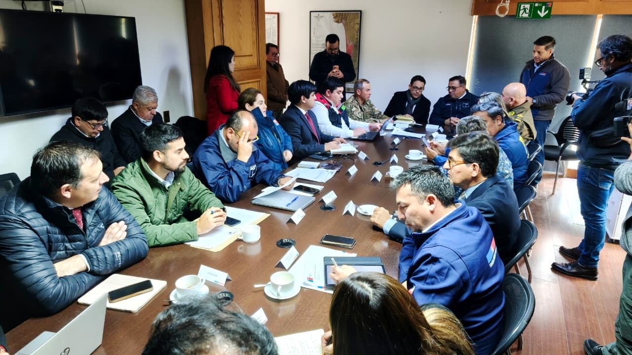 Región de Coquimbo refuerza despliegue preventivo tras declaración de Alerta Amarilla por sistema frontal