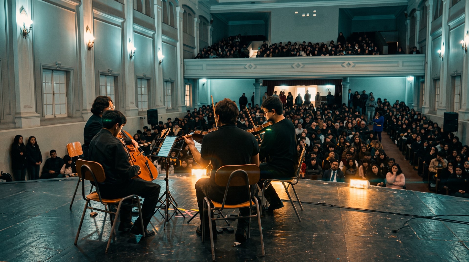Fundación Chile Violines y SLEP Elqui invitan a concierto solidario en beneficio de estudiantes damnificados
