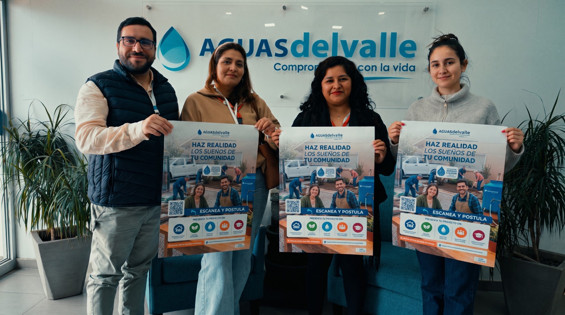 Últimos días para postular al Fondo Concursable Contigo en Cada Gota de Aguas del Valle