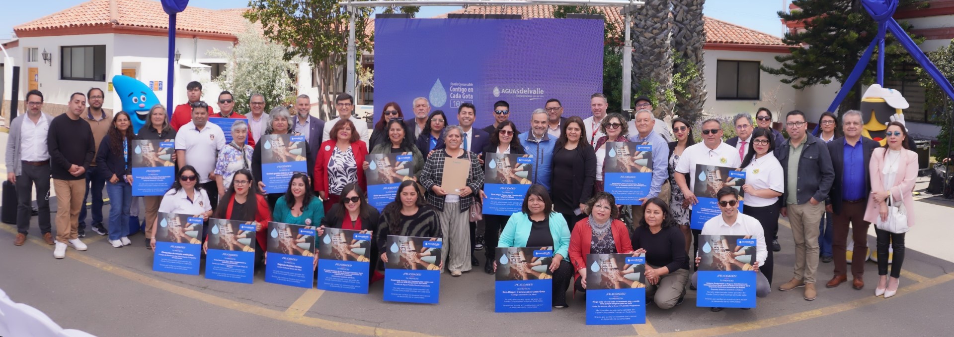 Aguas del Valle reconoce a organizaciones ganadoras de la décima edición del fondo “Contigo en Cada Gota”