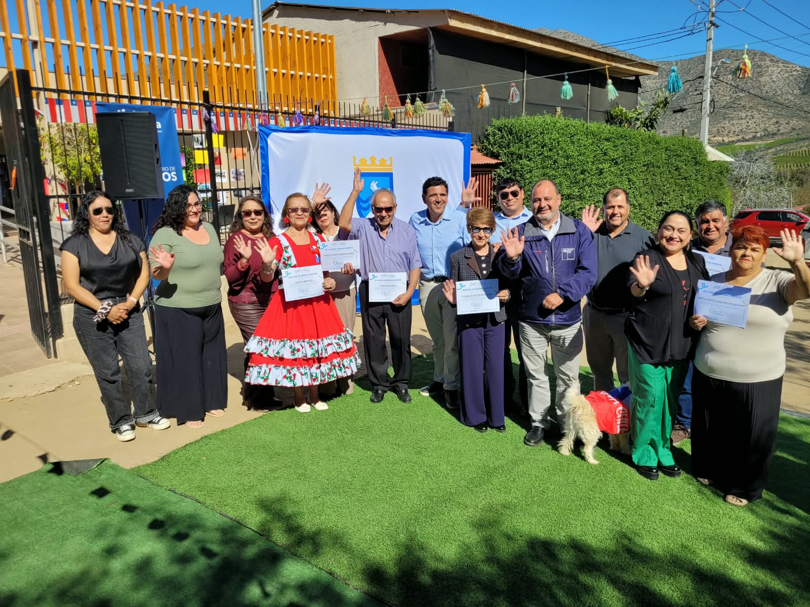 Gobierno y municipio destacan a 55 personas cuidadoras de Monte Patria por su participación en el Centro Comunitario de Cuidados