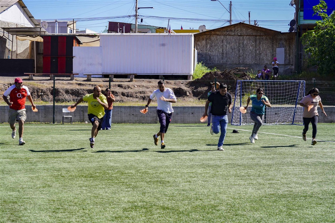 Monte Patria vivió con éxito la primera edición de sus Olimpiadas Vecinales